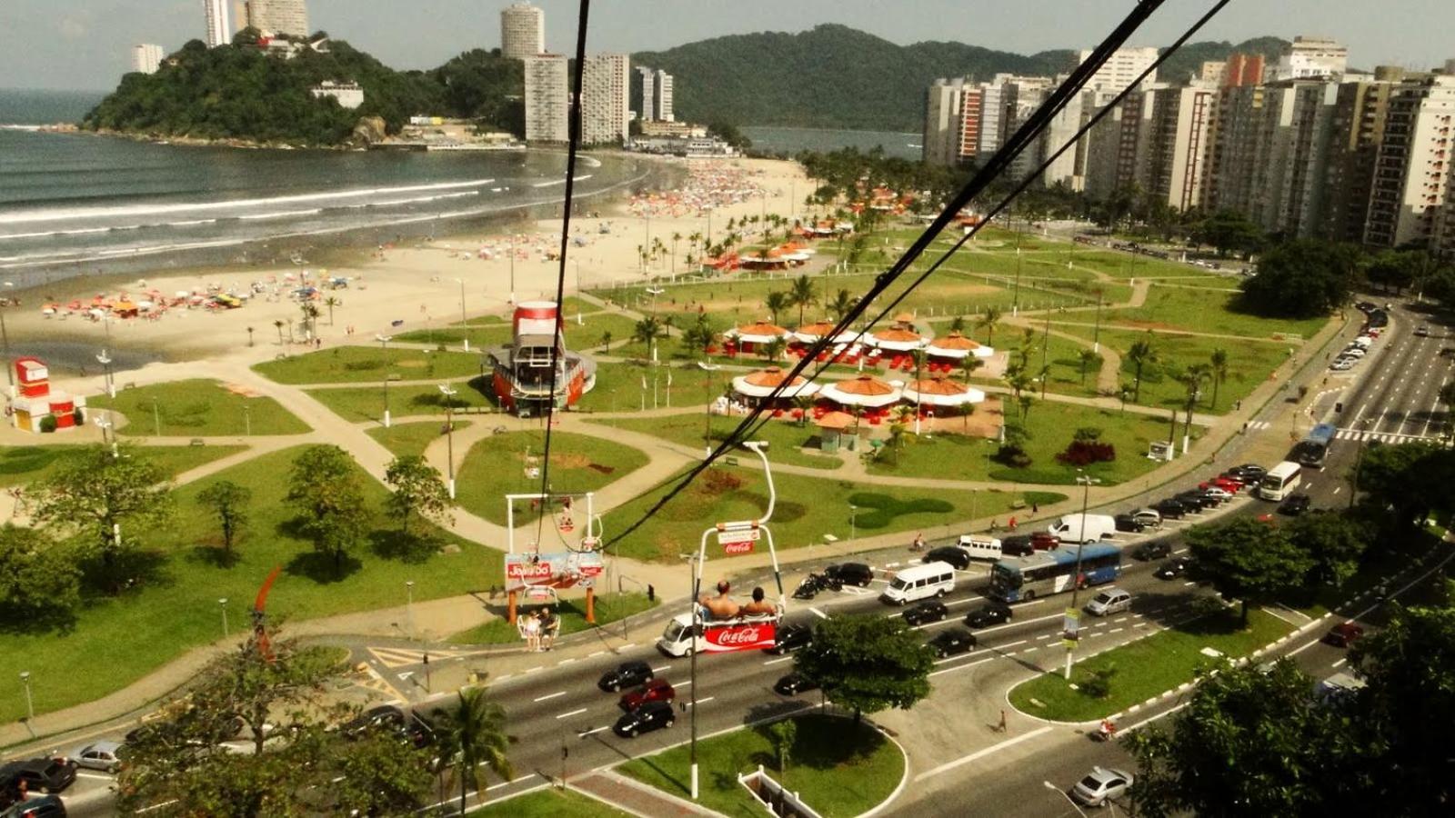Flat Itarare Tower Beach São Vicente Екстериор снимка